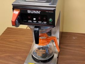 How much electricity does a Bunn coffee maker use?