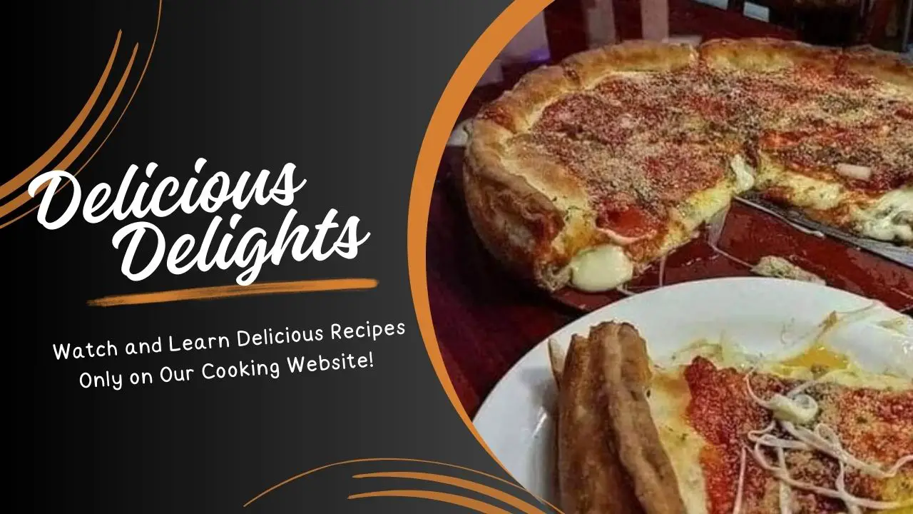 Authentic Homemade Chicago-Style Deep Dish Pizza A Taste of the Windy City