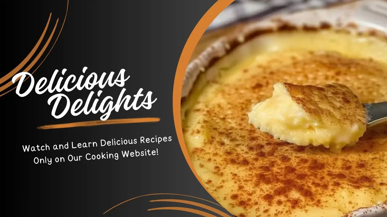 Creamy Baked Rice Pudding with Cinnamon A Cozy Comfort Dessert