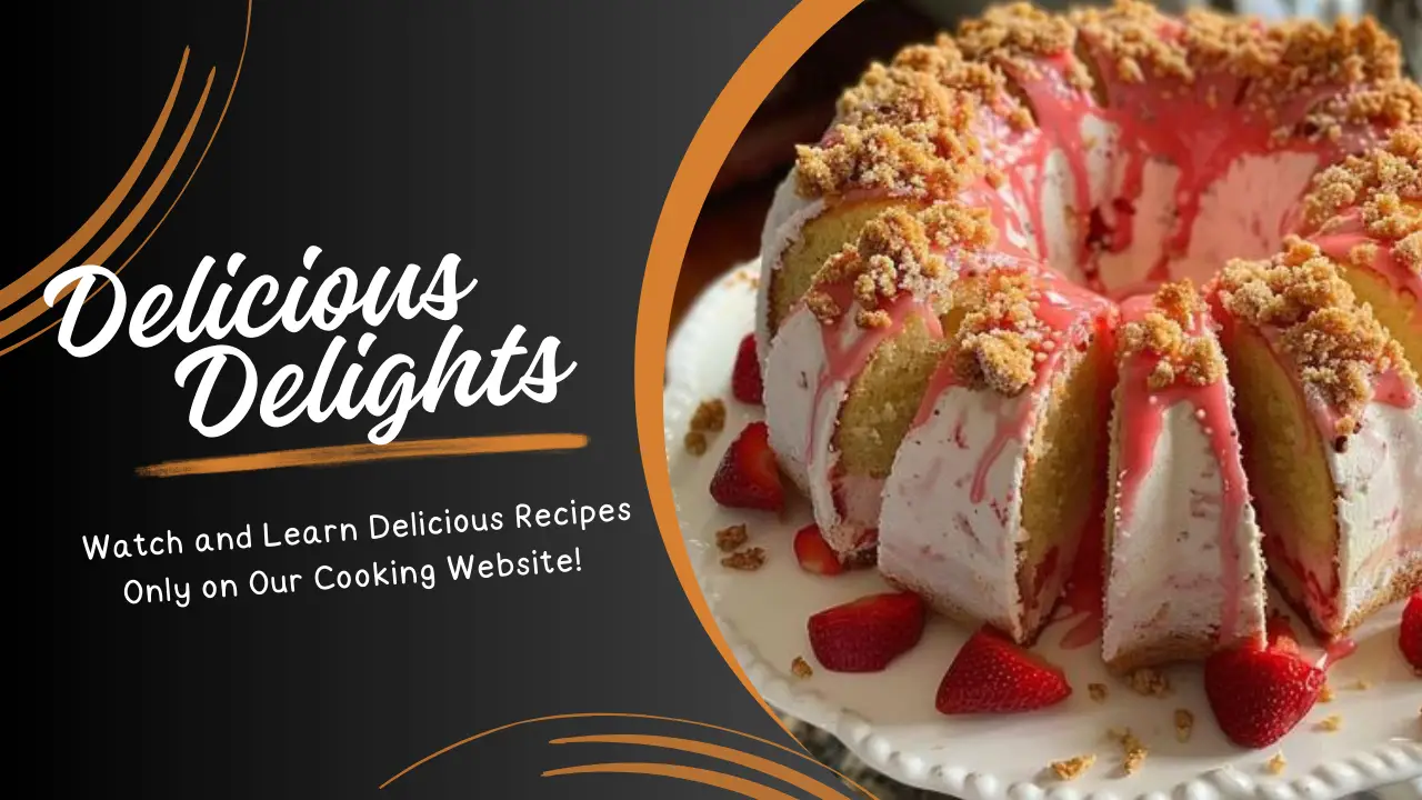 Strawberry Crunch Pound Cake A Burst of Flavor in Every Bite